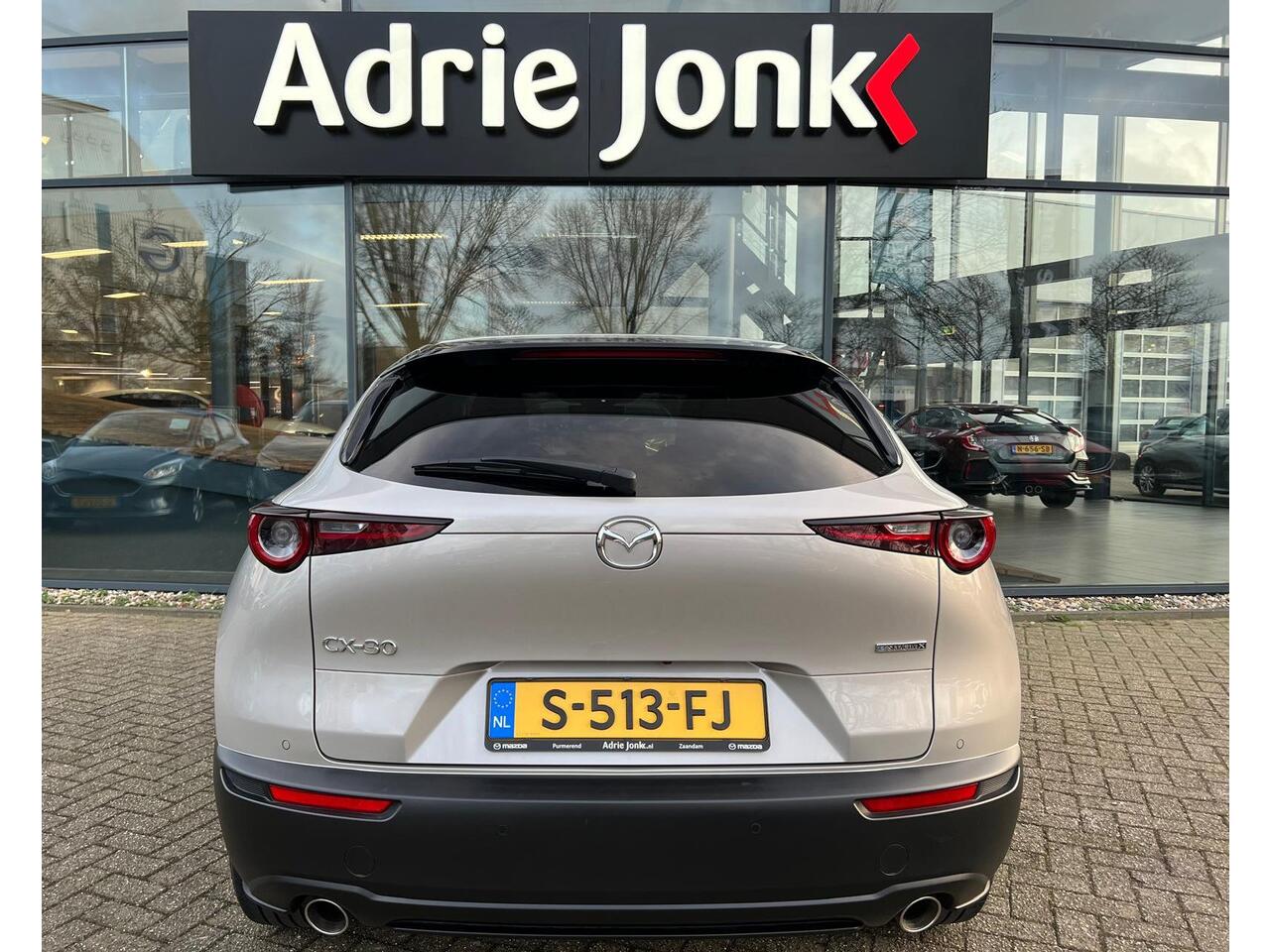 Mazda CX-30 2.0 e-SkyActiv-X M Hybrid Luxury AUTOMAAT | LEDER | Bose AUDIO | EL.A. KLEP | CAMERA | STOEL- en STUUR VERWARMING | APPLE CARPLAY | HEAD-UP DISPLAY | NED. AUTO | GARANTIE t/m 01-2029 |