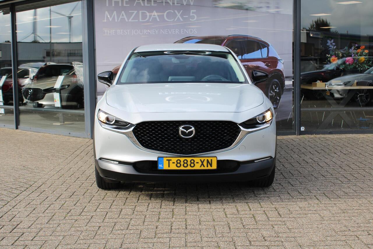 Mazda CX-30 2.0 e-SkyActiv-G 150 M Hybrid Homura , Navi, Apple Carplay, Adap.Cruise, HUD, Camera, PDC, LMV 18 Inch, Stoelverwarming