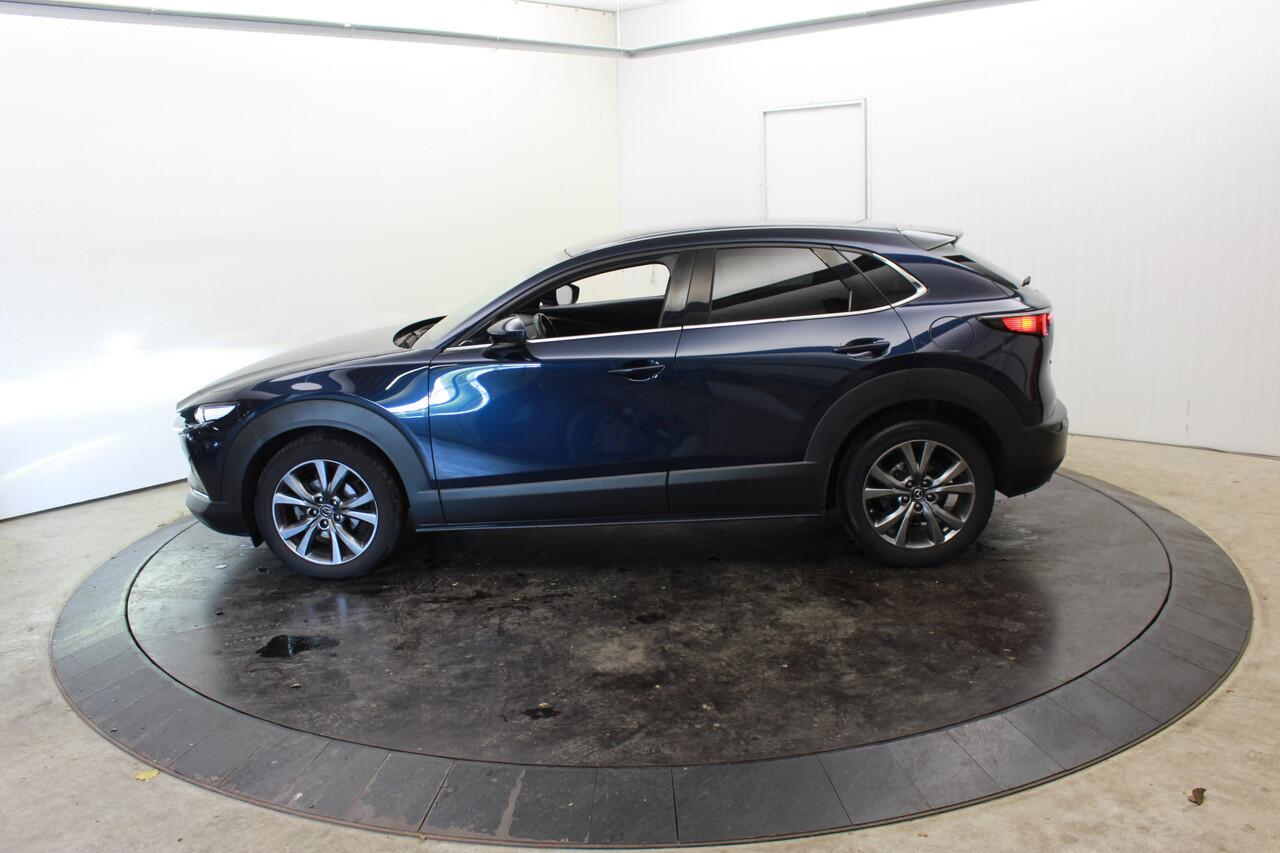 Mazda CX-30 2.0 e-SkyActiv-X M Hybrid Luxury 360º Cam Leer El-Aklep + Stoelen Navi Dhoek Detectie