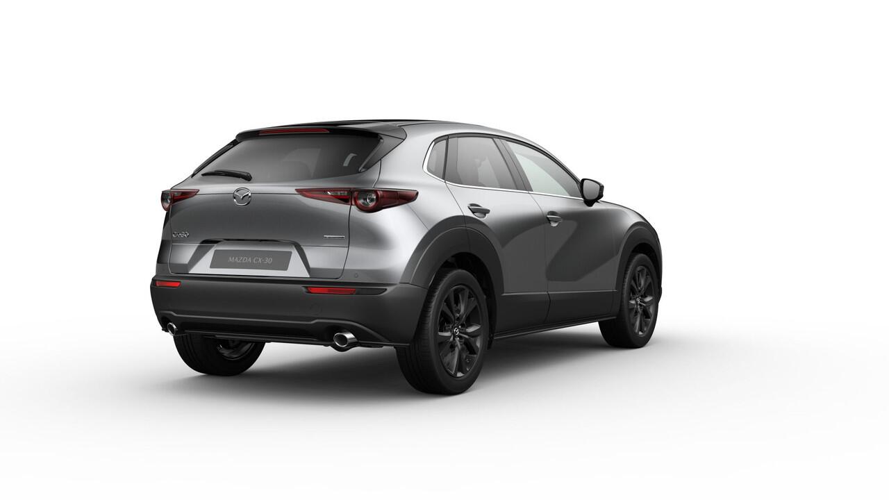 Mazda CX-30 2.5 e-SkyActiv-G M AUTOMAAT Hybrid Nagisa NAVI | ACHTERUITRIJCAMERA | APPLE CARPLAY | PARKEERSENSOREN V+A 45.090,- -¤ 3000 inruilvoordeel 6 JAAR GARANTIE!