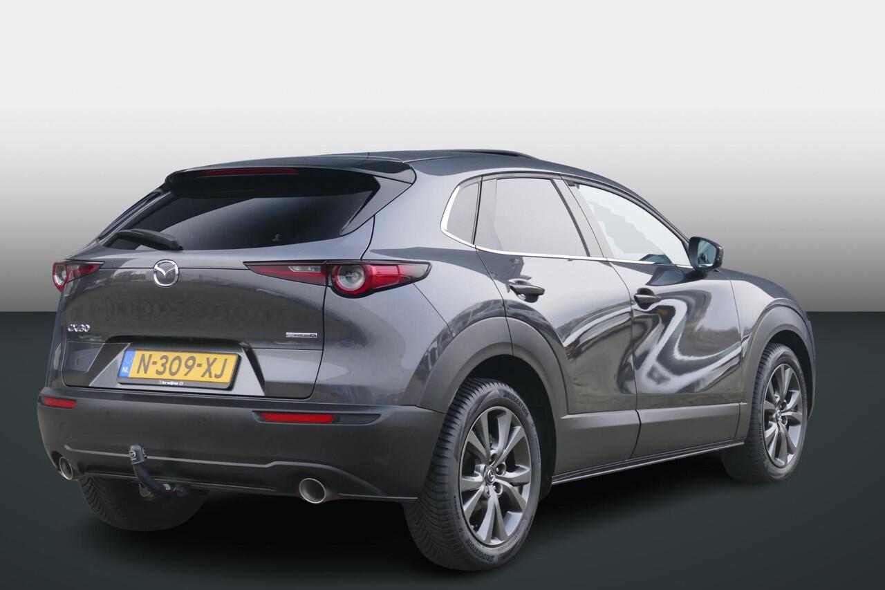 Mazda CX-30 2.0 e-SkyActiv-X M Hybrid Luxury | ALL-SEASON | TREKHAAK | PANO | BOSE | HEAD-UP | RIJKLAARPRIJS |