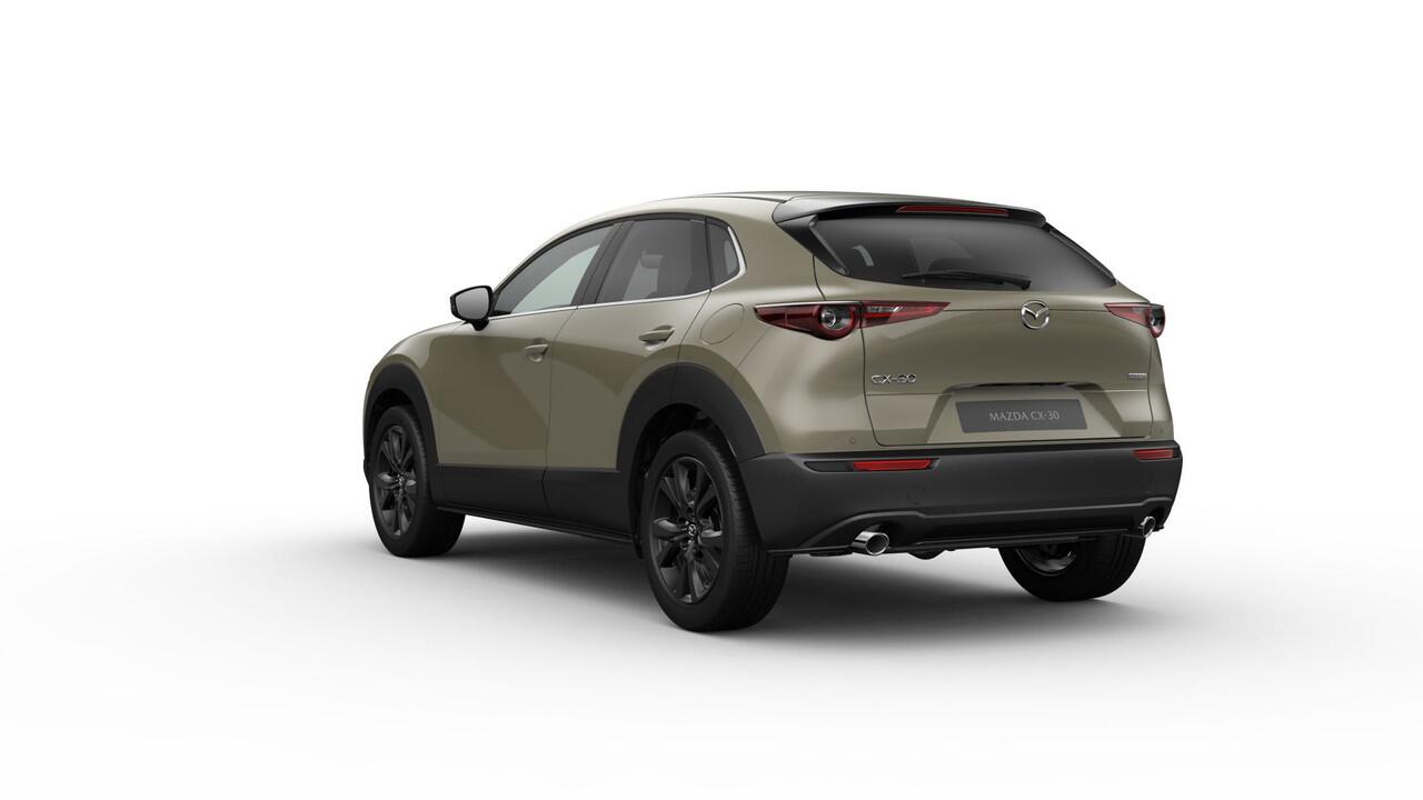 Mazda CX-30 2.5 e-SkyActiv-G M AUTOMAAT Hybrid Homura NAVI | 18 INCH LMV | ACHTERUITRIJCAMERA | LED 43.590,- -¤ 3000 inruilvoordeel 6 JAAR GARANTIE!