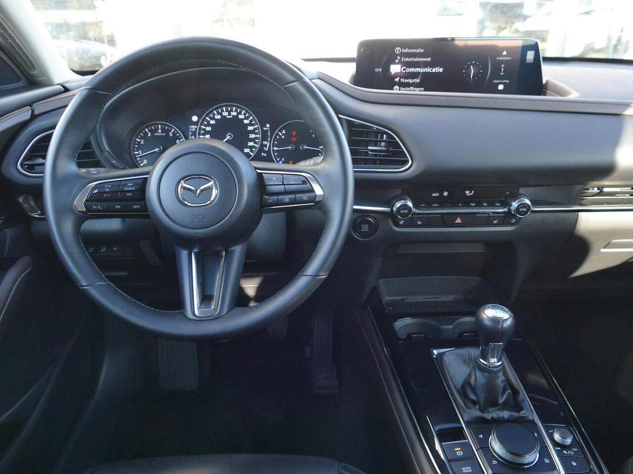 Mazda CX-30 2.0 e-SkyActiv-G M Hybrid Homura | Trekhaak | Navigatie | Camera | Stoel/stuurverwarming | RIJKLAARPRIJS!