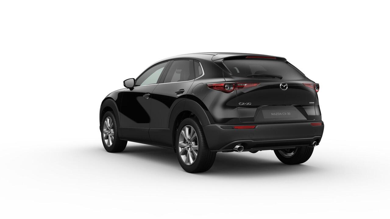 Mazda CX-30 2.5 e-SkyActiv-G M AUTOMAAT Hybrid Exclusive-line NAVI | ACHTERUITRIJCAMERA | BOSE | 18 INCH LMV 45.800,- -¤ 3000 inruilvoordeel 6 JAAR GARANTIE!