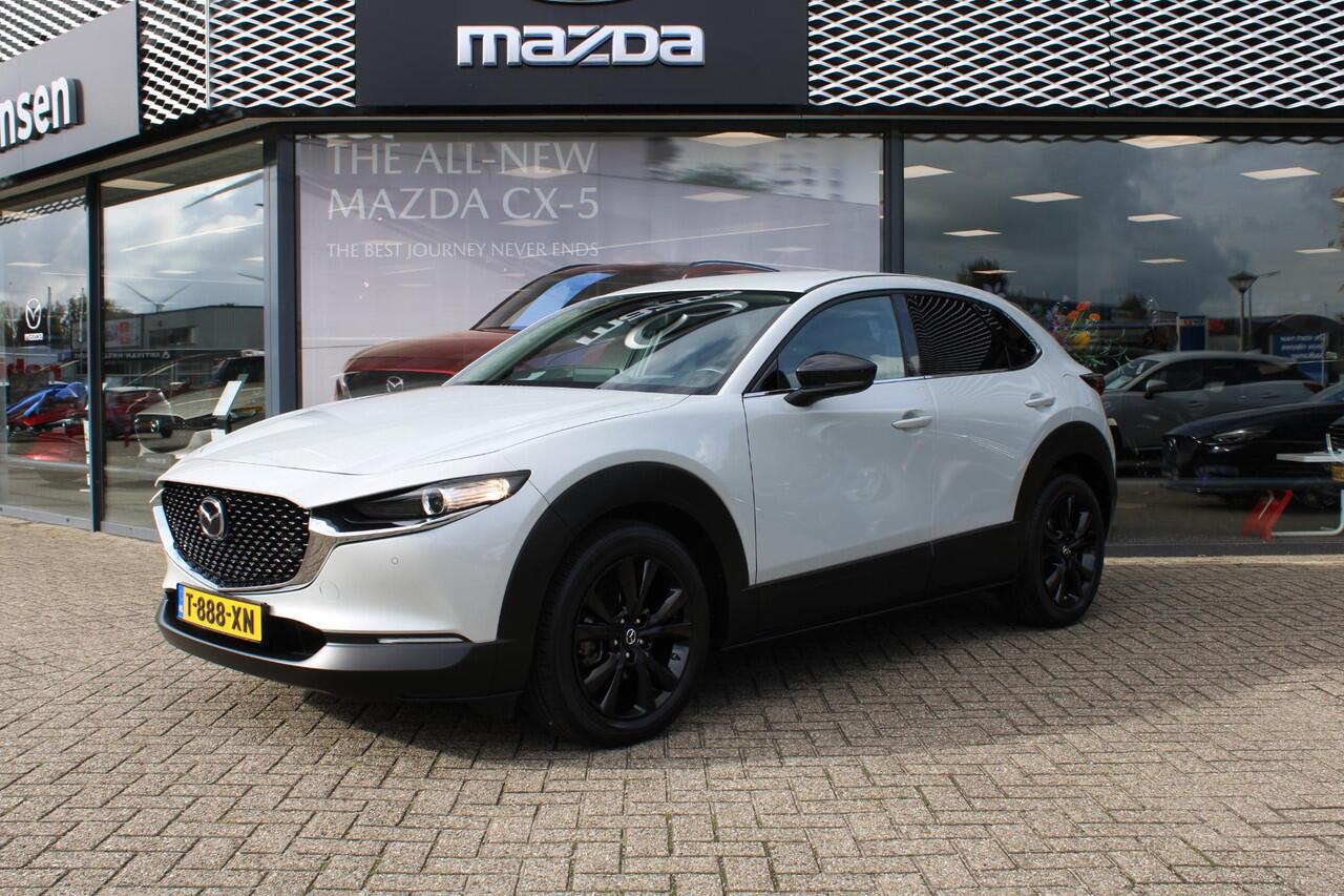 Mazda CX-30 2.0 e-SkyActiv-G 150 M Hybrid Homura , Navi, Apple Carplay, Adap.Cruise, HUD, Camera, PDC, LMV 18 Inch, Stoelverwarming