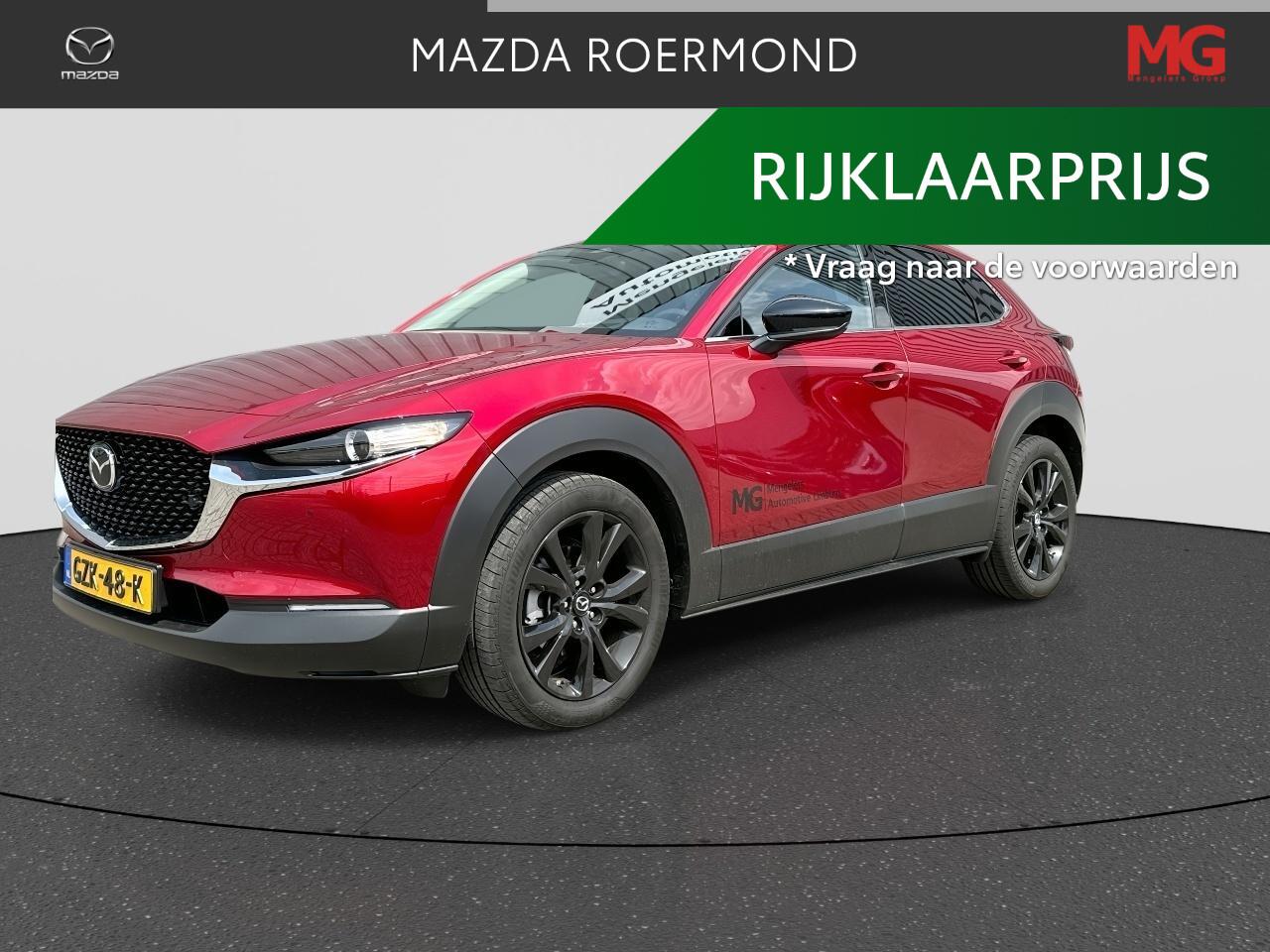 Mazda CX-30 2.5 e-SkyActiv-G M Hybrid Homura | Rijklaar | Apple carplay | Parkeercensoren | Stoelverwarming