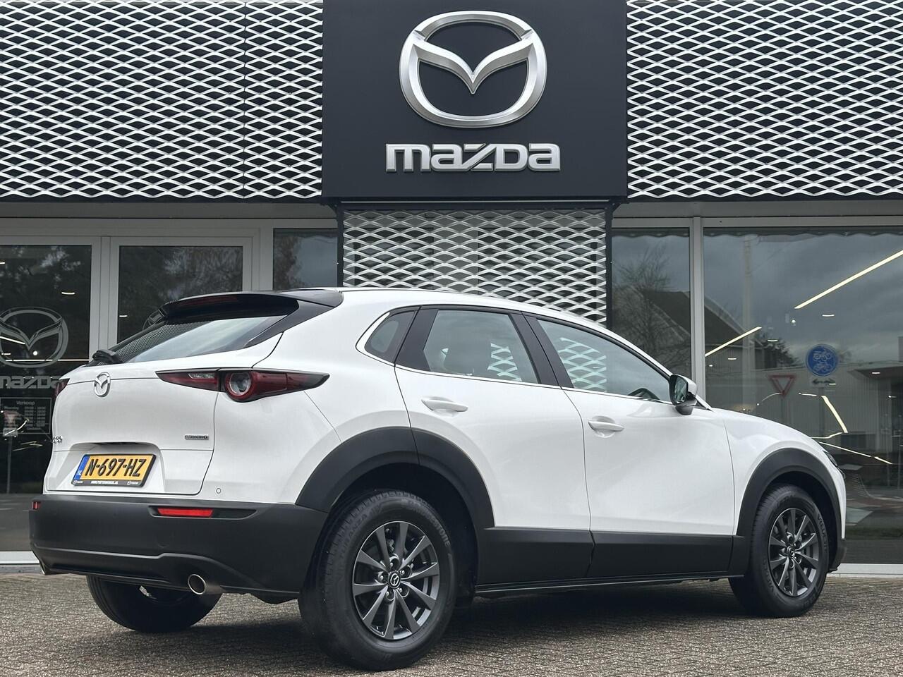 Mazda CX-30 2.0 e-SkyActiv-G M Hybrid Comfort | PARKEER SENSOREN VOOR EN ACHTER | ACHTERUITRIJ CAMERA | HEADUP DISPLAY |