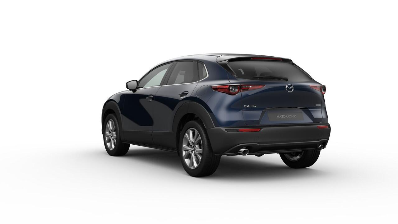 Mazda CX-30 2.5 e-SkyActiv-G M AUTOMAAT Hybrid Exclusive-line NAVI | ACHTERUITRIJCAMERA | BOSE | 18 INCH LMV 45.800,- -¤ 3000 inruilvoordeel 6 JAAR GARANTIE!