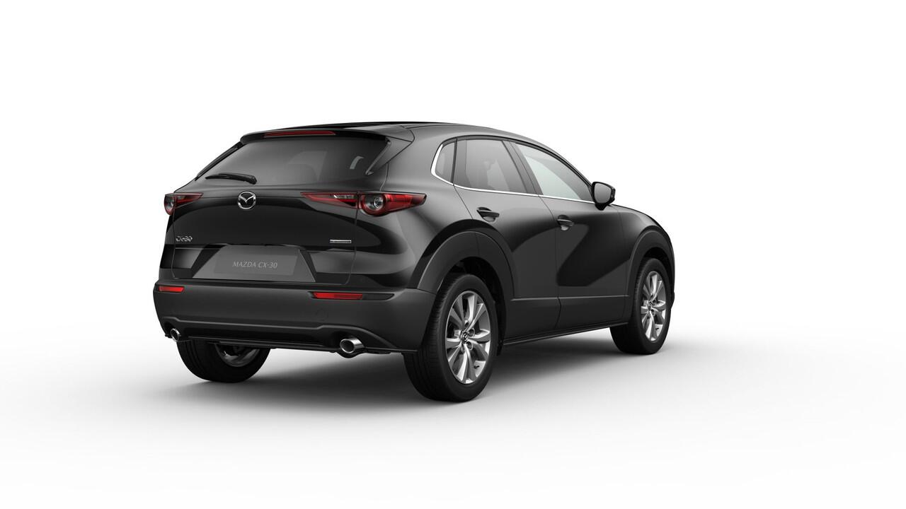 Mazda CX-30 2.5 e-SkyActiv-G M AUTOMAAT Hybrid Exclusive-line NAVI | ACHTERUITRIJCAMERA | BOSE | 18 INCH LMV 45.800,- -¤ 3000 inruilvoordeel 6 JAAR GARANTIE!