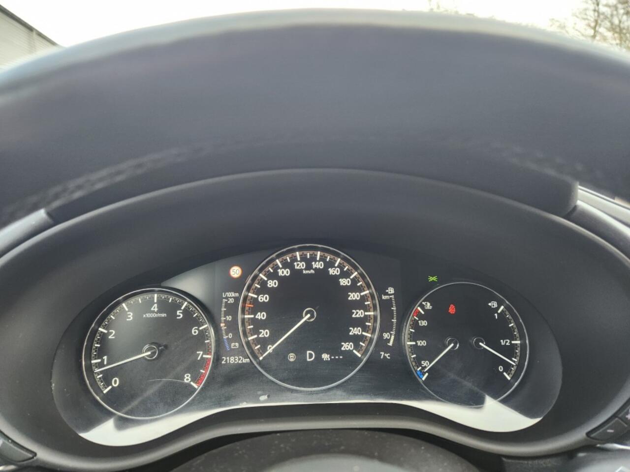 Mazda CX-30 2.0 Skyactiv 150pk Automaat, Adapt. Cruise, Apple/Android, Stoel- stuurverwarming