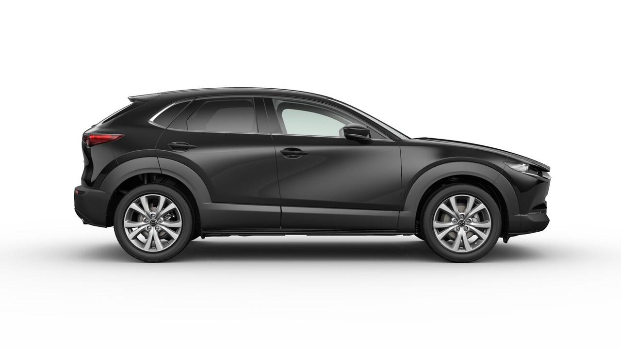Mazda CX-30 2.5 e-SkyActiv-G M AUTOMAAT Hybrid Exclusive-line NAVI | ACHTERUITRIJCAMERA | BOSE | 18 INCH LMV 45.800,- -¤ 3000 inruilvoordeel 6 JAAR GARANTIE!
