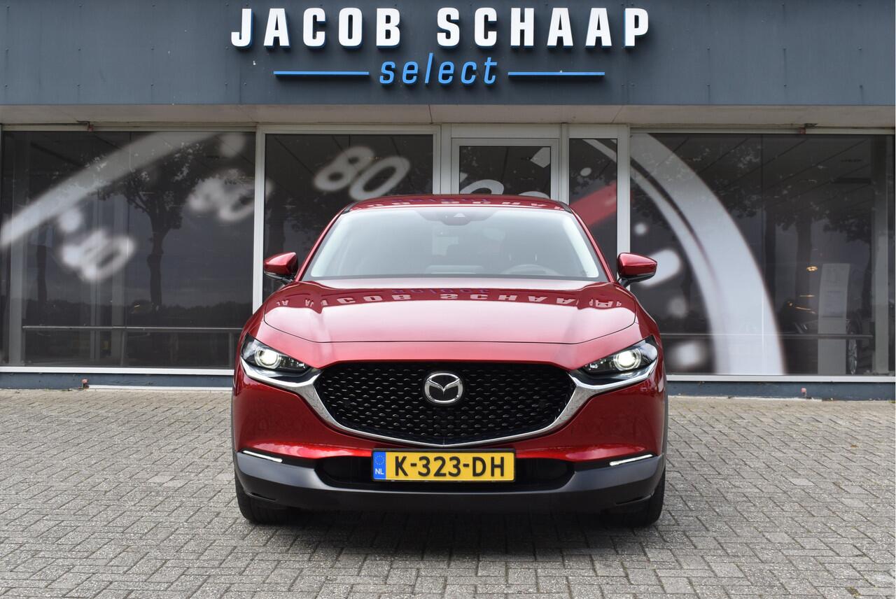 Mazda CX-30 2.0 e-SkyActiv-X M Hybrid Luxury / Camera / 18" LM / Keyless / Navi / Carplay / Leder / Trekhaak