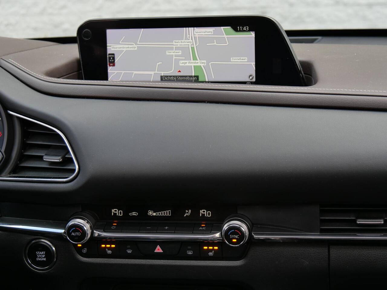 Mazda CX-30 2.0 180PK LUXURY/ SCHUIFDAK/ 360°CAMERA/ BOSE/ LEER