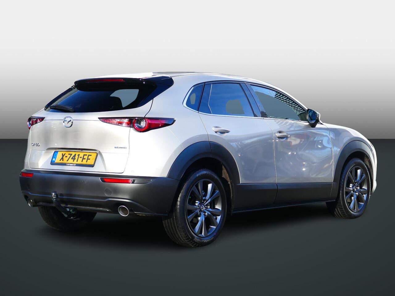 Mazda CX-30 2.0 e-SkyActiv-X M Hybrid Exclusive-line | 360 View | Adapt. Cruise | Trekhaak | Apple/Android | Bose | RIJKLAARPRIJS!!