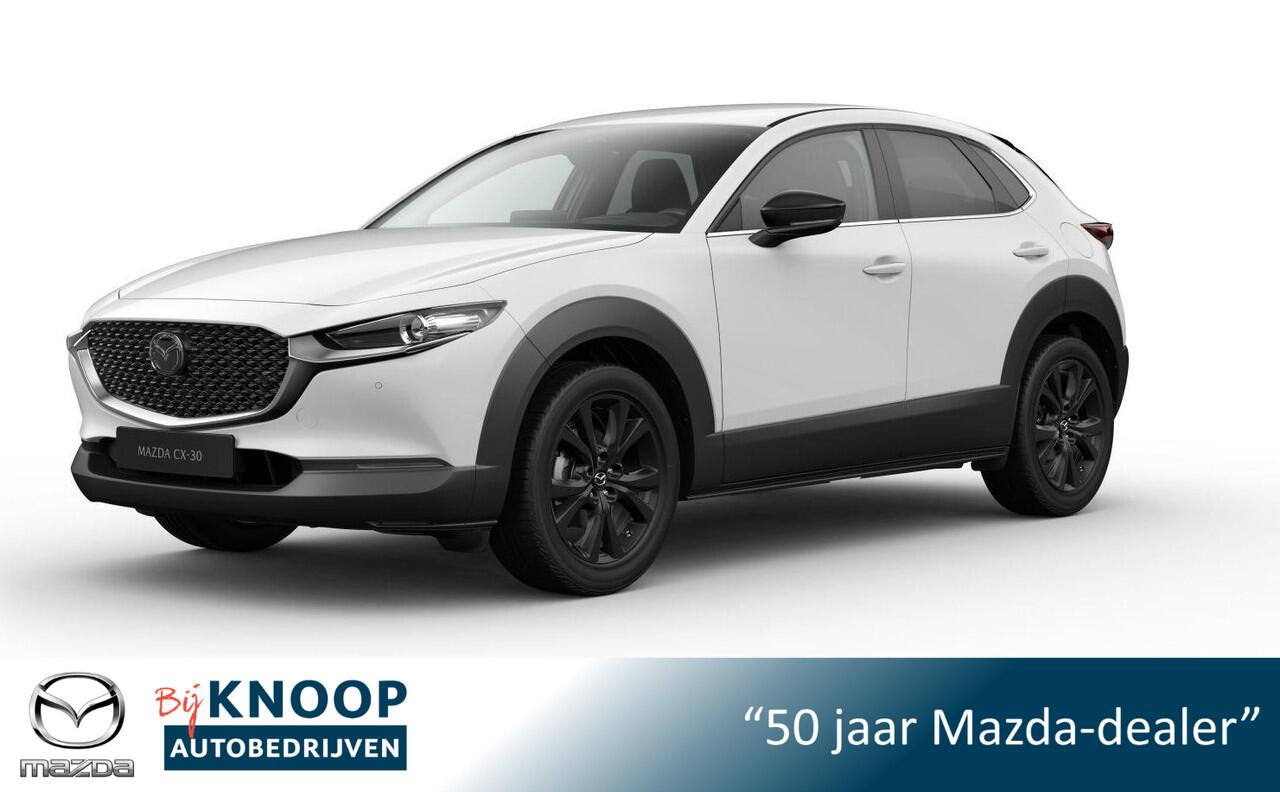 Mazda CX-30 2.5 e-SkyActiv-G M Hybrid Homura ¤ 3.100,- VOORRAADKORTING