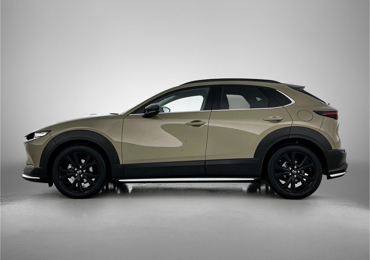 Mazda CX-30 2.5 e-SkyActiv-G M Hybrid Homura Navigatie | Camera achter | Elektr. achterklep | Spoilerpakket | Dakrailing