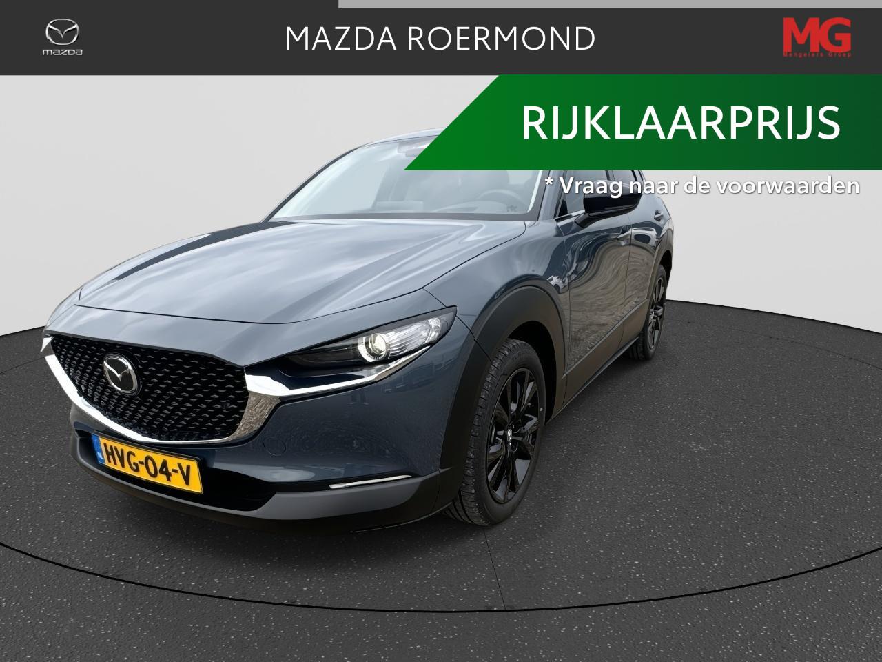 Mazda CX-30 2.0 e-SkyActiv-X M Hybrid Homura | Rijklaar | Apple carplay | Stoel verwarming | Head-up display