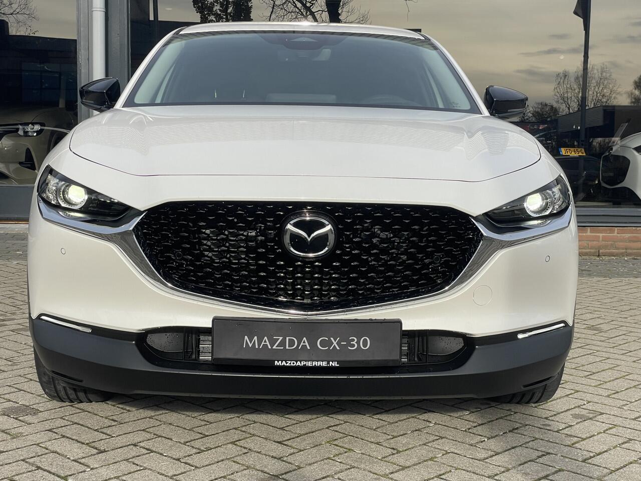 Mazda CX-30 2.0 e-SkyActiv-X M Hybrid 187 PK AUTOMAAT Homura NAVI | CLIMATE CONTROL ¤ 4000 inruilvoordeel 6 JAAR GARANTIE!