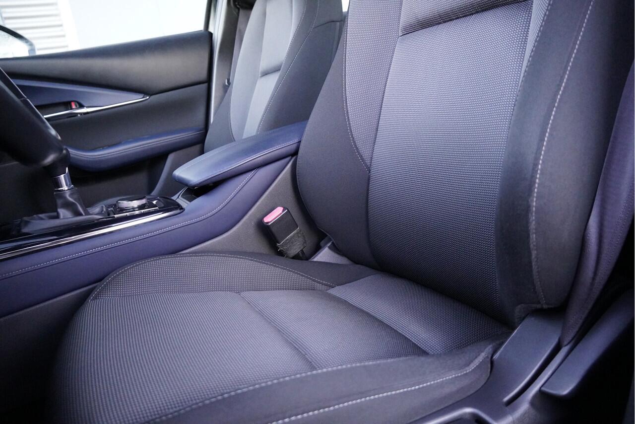 Mazda CX-30 2.0 e-SkyActiv-X M Hybrid 180PK! Comfort BJ2020 Lmv 18" | Led | Pdc | Navi | Keyless entry | Elektrische achterklep | Achteruitrijcamera | Climate control | Cruise control | Verwarmde voorstoelen | Verwarmd stuurwiel | Getint glas