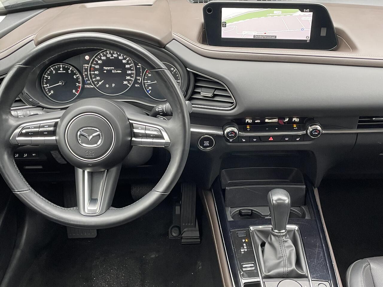 Mazda CX-30 2.0 e-SkyActiv-X M Hybrid Luxury | AUTOMAAT | LEDER | BOSE | OPEN DAK | NAVI | 18 INCH LMV | WINTERPAKKET