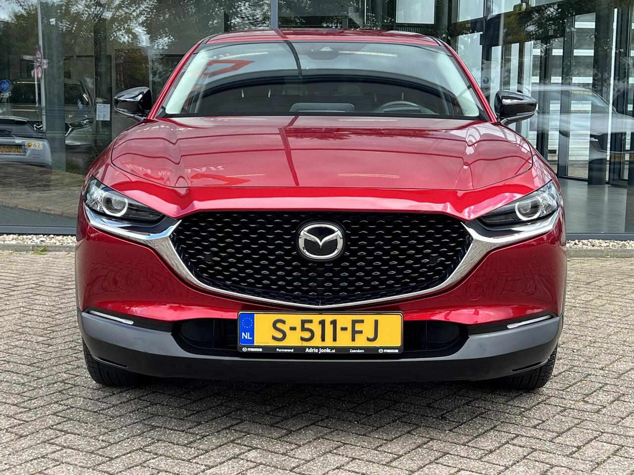 Mazda CX-30 2.0 e-SkyActiv-X 186pk M Hybrid Homura 1e EIGENAAR | NED. AUTO |* 6JAAR GARANTIE | DODEHOEKDETECTIE | ACHTERUITRIJCAMERA | PARKEERSENSOREN V+A | NAVIGATIE | ELEKTR. ACHTERKLEP |
