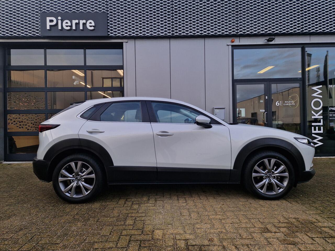 Mazda CX-30 2.0 e-SkyActiv-G 122 M Hybrid Exclusive-line NAVI | ACHTERUITRIJCAMERA | 18 INCH LMV TREKHAAK | PARKEERSENSOREN