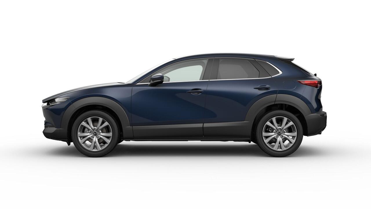 Mazda CX-30 2.5 e-SkyActiv-G M AUTOMAAT Hybrid Exclusive-line NAVI | ACHTERUITRIJCAMERA | BOSE | 18 INCH LMV 45.800,- -¤ 3000 inruilvoordeel 6 JAAR GARANTIE!