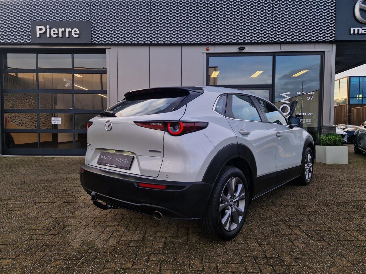 Mazda CX-30 2.0 e-SkyActiv-G 122 M Hybrid Exclusive-line NAVI | ACHTERUITRIJCAMERA | 18 INCH LMV TREKHAAK | PARKEERSENSOREN