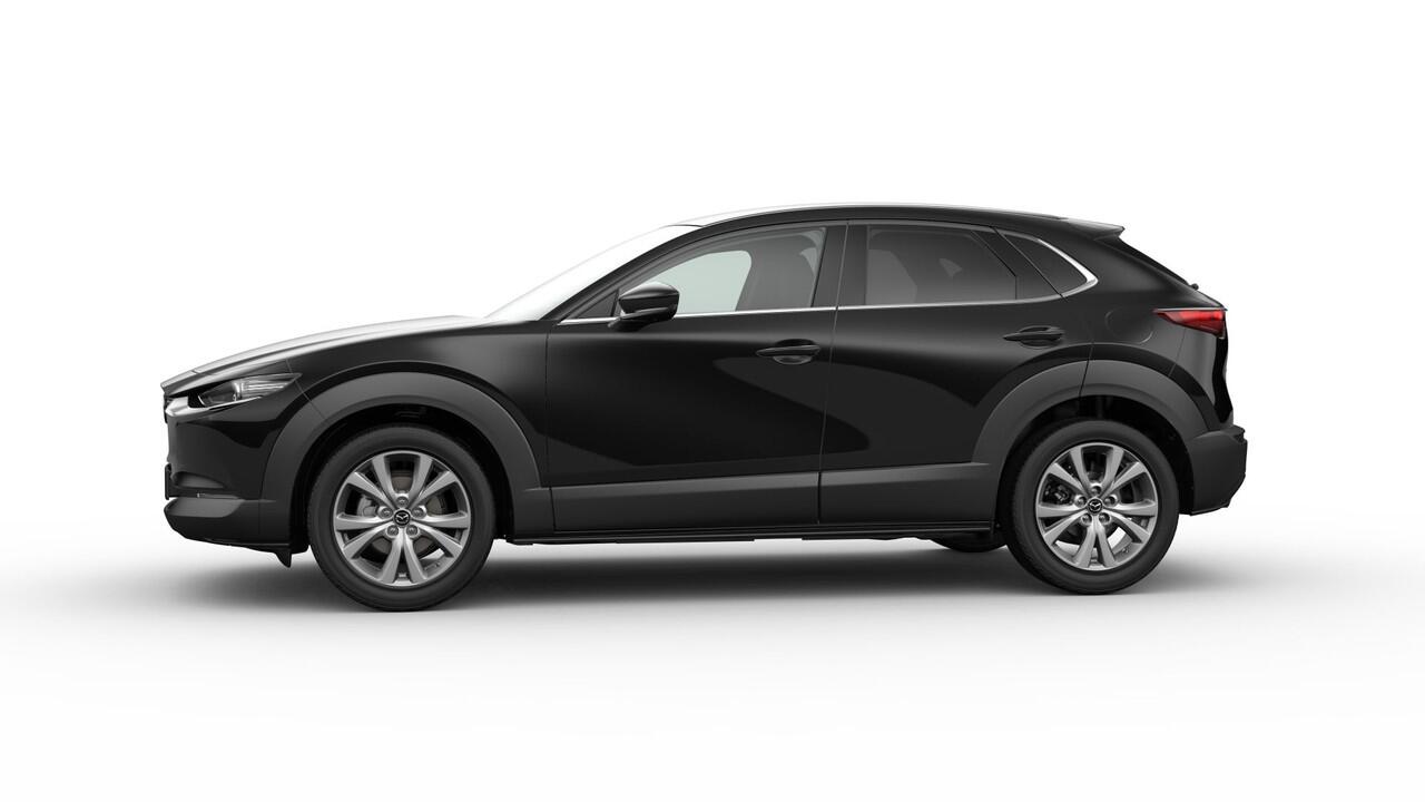 Mazda CX-30 2.5 e-SkyActiv-G M AUTOMAAT Hybrid Exclusive-line NAVI | ACHTERUITRIJCAMERA | BOSE | 18 INCH LMV 45.800,- -¤ 3000 inruilvoordeel 6 JAAR GARANTIE!