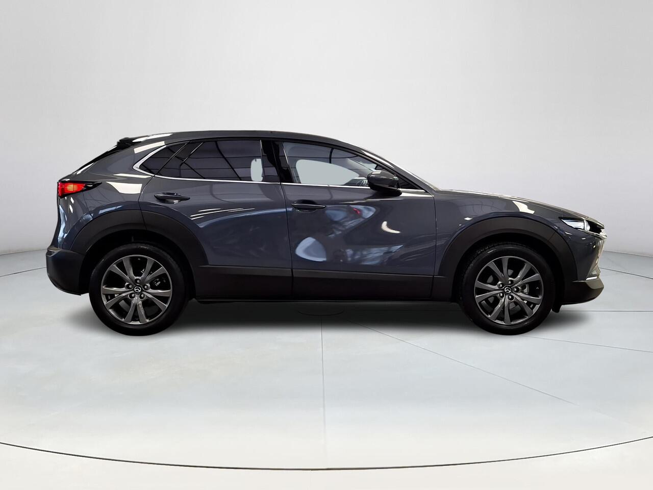 Mazda CX-30 2.0 e-SkyActiv-X M Hybrid Luxury | Apple Carplay/Android Auto | Achteruitrijcamera | Stoel/stuurverwarming | Elektrische achterklep | Afneembare trekhaak |