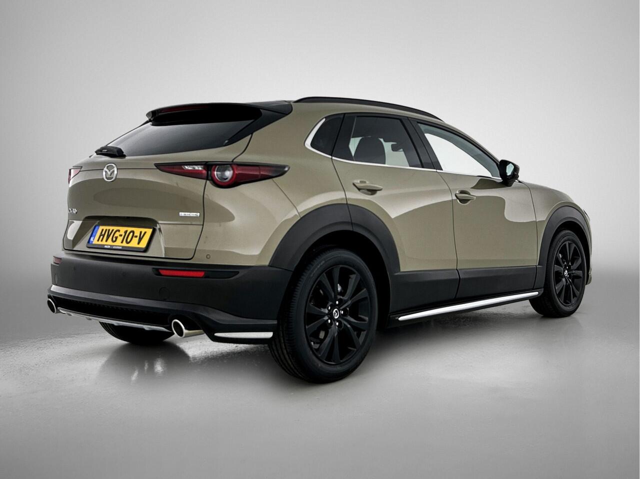 Mazda CX-30 2.5 e-SkyActiv-G M Hybrid Homura Navigatie | Camera achter | Elektr. achterklep | Spoilerpakket | Dakrailing