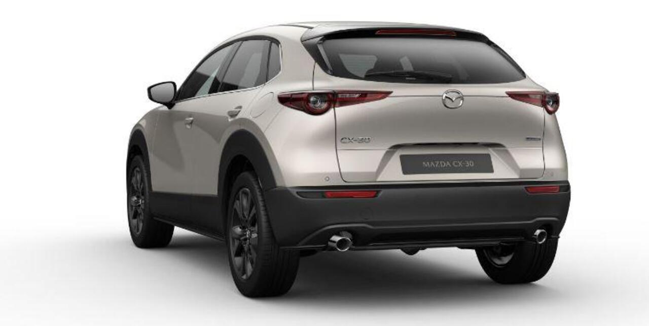 Mazda CX-30 2.0 e-SkyActiv-X M Hybrid Homura 186PK Automaat: ¤ 3.100,- VOORRAADKORTING