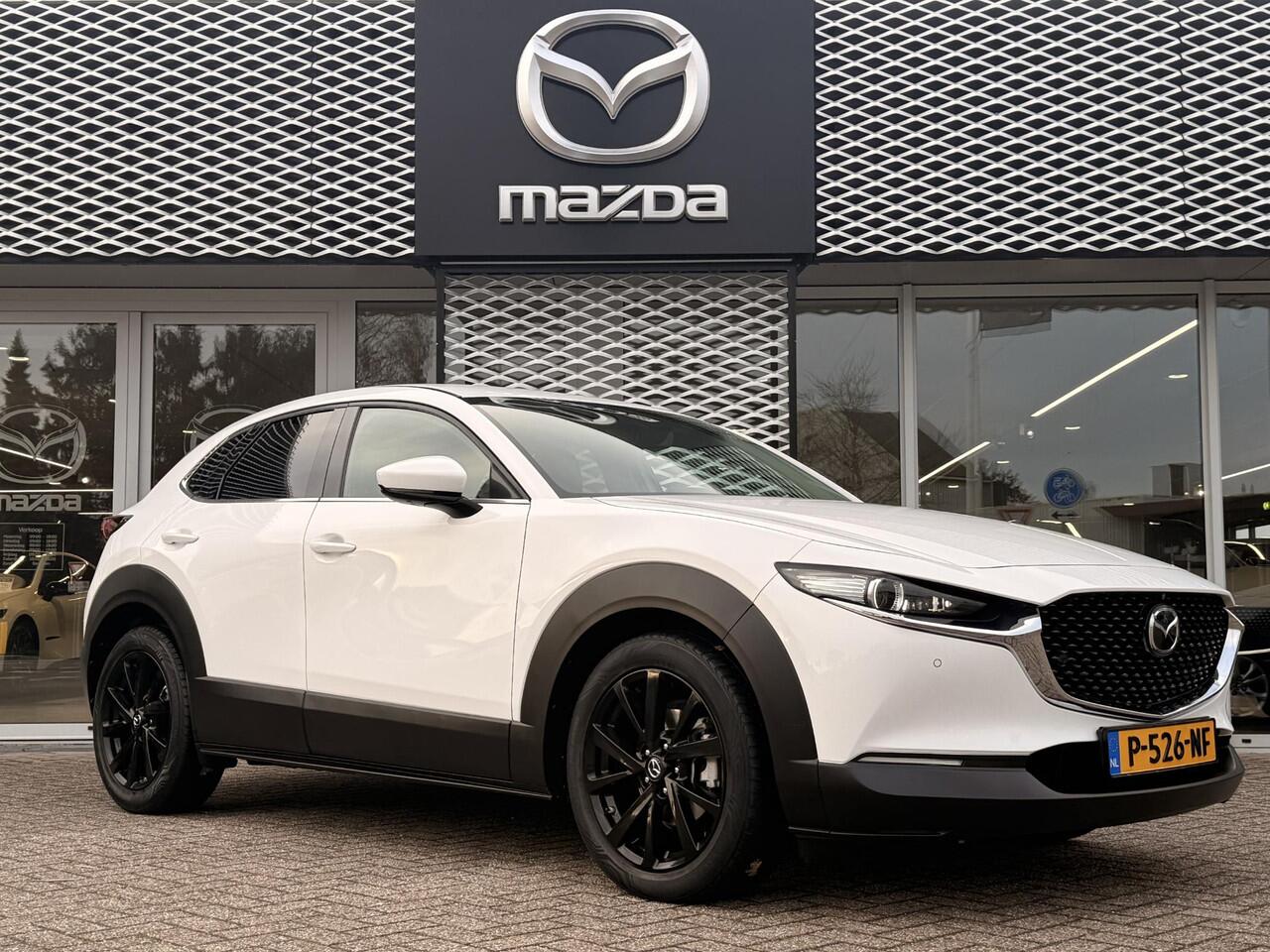 Mazda CX-30 2.0 e-SkyActiv-X M Hybrid Luxury iAS Pack | 360 CAMERA | TREKHAAK | LEDEREN BEKLEDING |