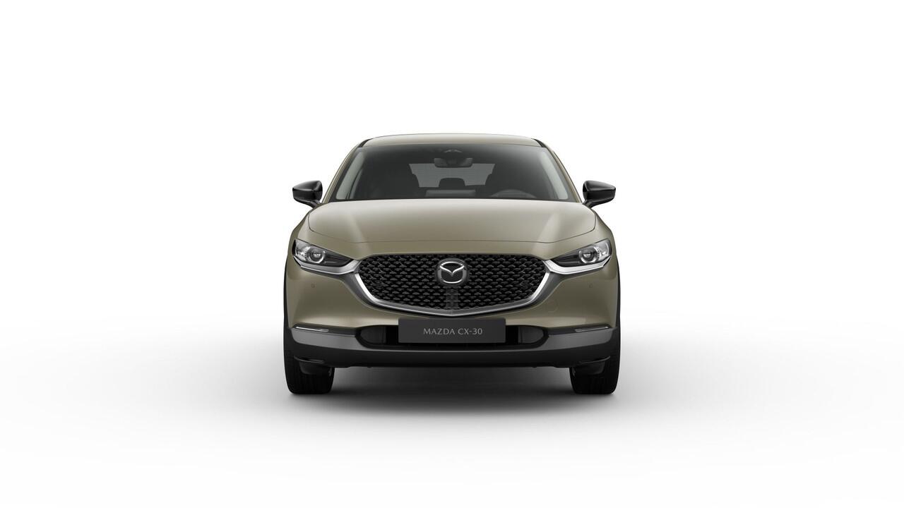 Mazda CX-30 2.5 e-SkyActiv-G M AUTOMAAT Hybrid Homura NAVI | 18 INCH LMV | ACHTERUITRIJCAMERA | LED 43.590,- -¤ 3000 inruilvoordeel 6 JAAR GARANTIE!