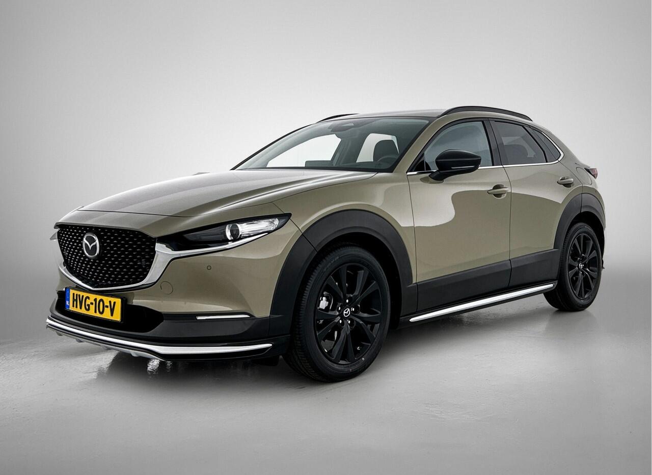 Mazda CX-30 2.5 e-SkyActiv-G M Hybrid Homura Navigatie | Camera achter | Elektr. achterklep | Spoilerpakket | Dakrailing