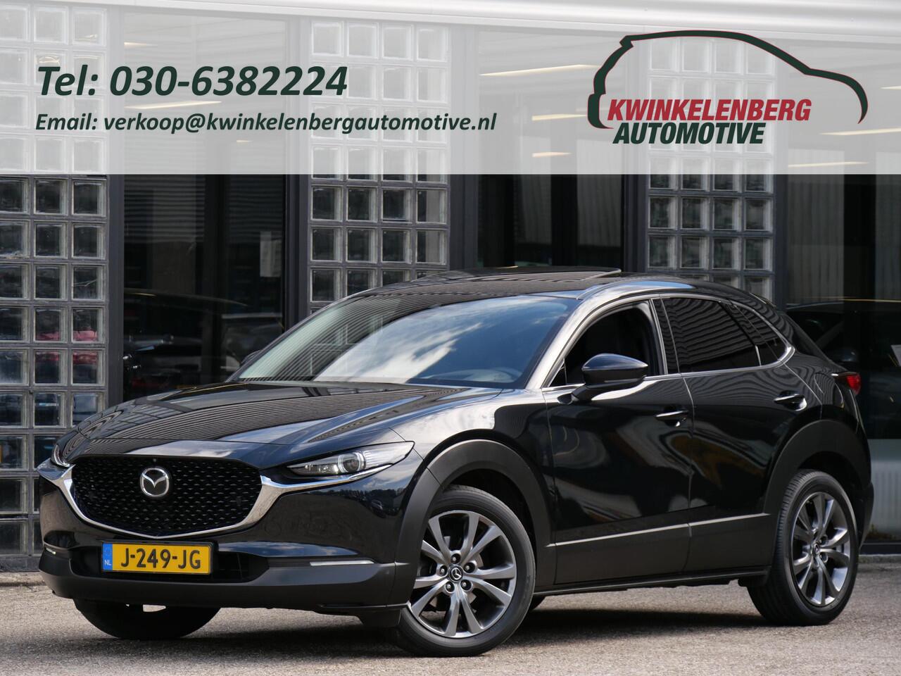 Mazda CX-30 2.0 180PK AWD LUXURY/ SCHUIFDAK/ 360°CAMERA/ BOSE/ LEER