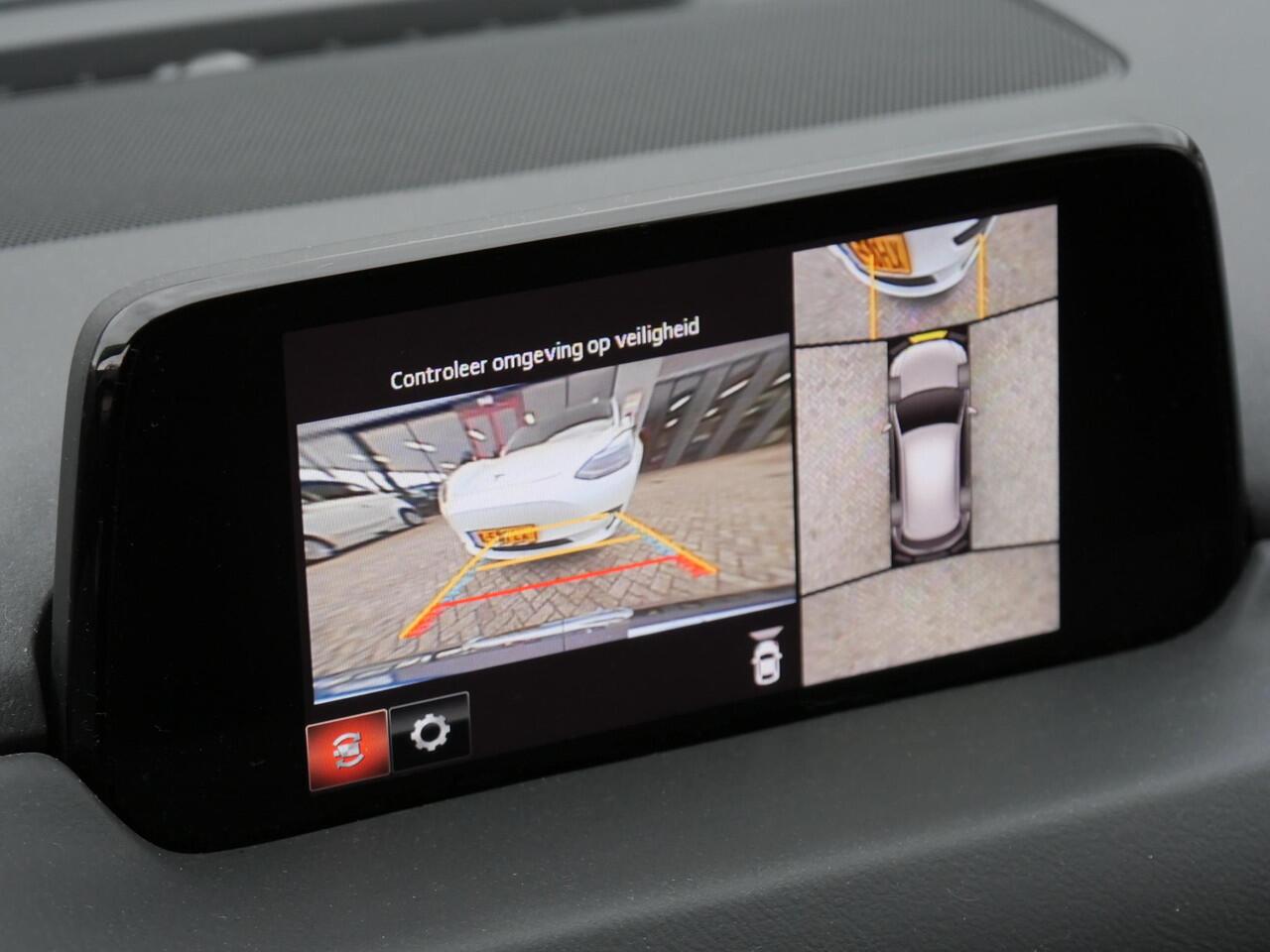 Mazda CX-5 2.0 LUXURY/ LEER/ 360°CAMERA/ ELEKT. KLEP/ HEAD-UP/ AFN. TREKHAAK/ ADAPTIVE CRUISE