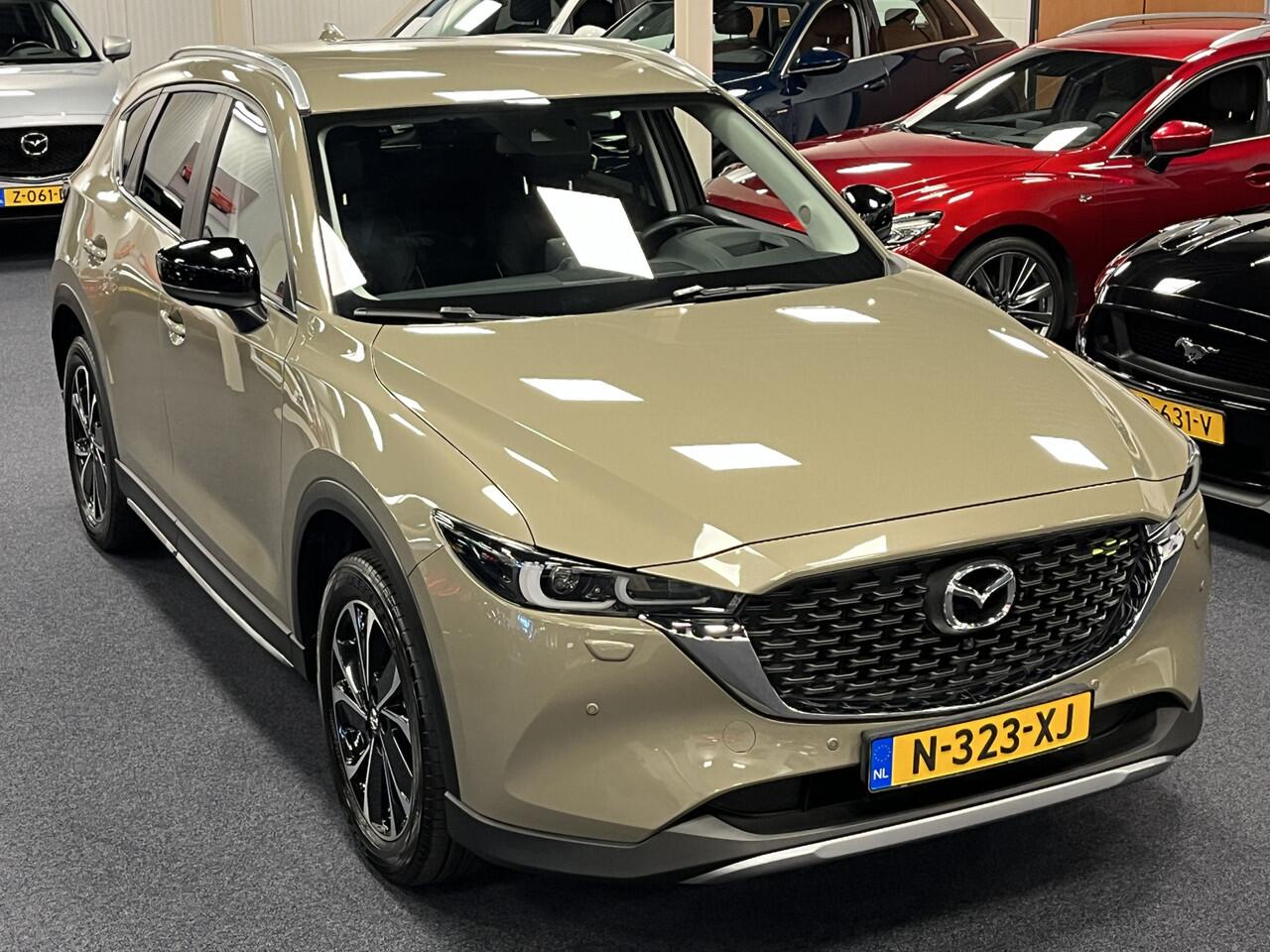 Mazda CX-5 2.0 SkyActiv-G 165PK Newground Navi Leder PDC 19inch 360 Camera Aero Kit