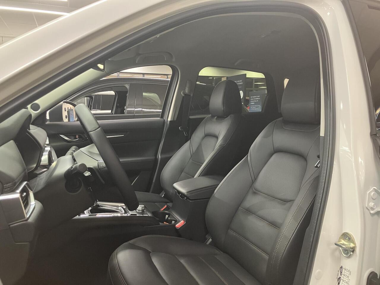 Mazda CX-5 2.0 e-SkyActiv-G M Hybrid 165 Exclusive-Line , Nieuwe Auto, 10 KM, Registratievoordeel ¤ 5.000-, Leder Pack, Adap.Cruise, Navi, Apple Carplay, 360 Camera, PDC, HUD, Stoelverwarming/ventilatie, 19" LMV