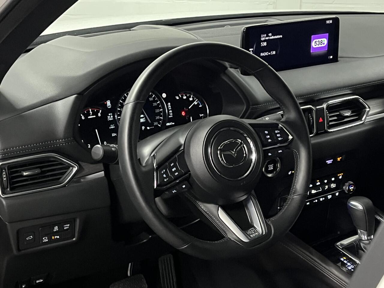 Mazda CX-5 2.5 SkyActiv-G Takumi AWD | Adapt. Cruise control | Head-up | Bose | Stoelkoeling | 360 graden Camera | Leder |