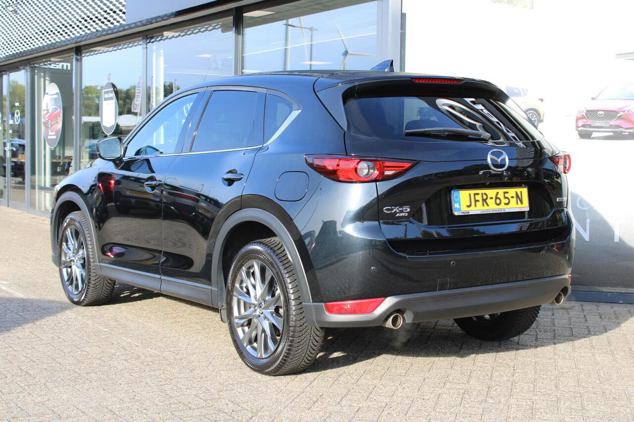 Mazda CX-5 2.5 AWD SkyActiv-G 194 Signature , Automaat, Leder, Adap.Cruise, 360 Camera, All Season, Bose, Navi, Apple Carplay, LMV 19 Inch, Stoelventilatie, HUD