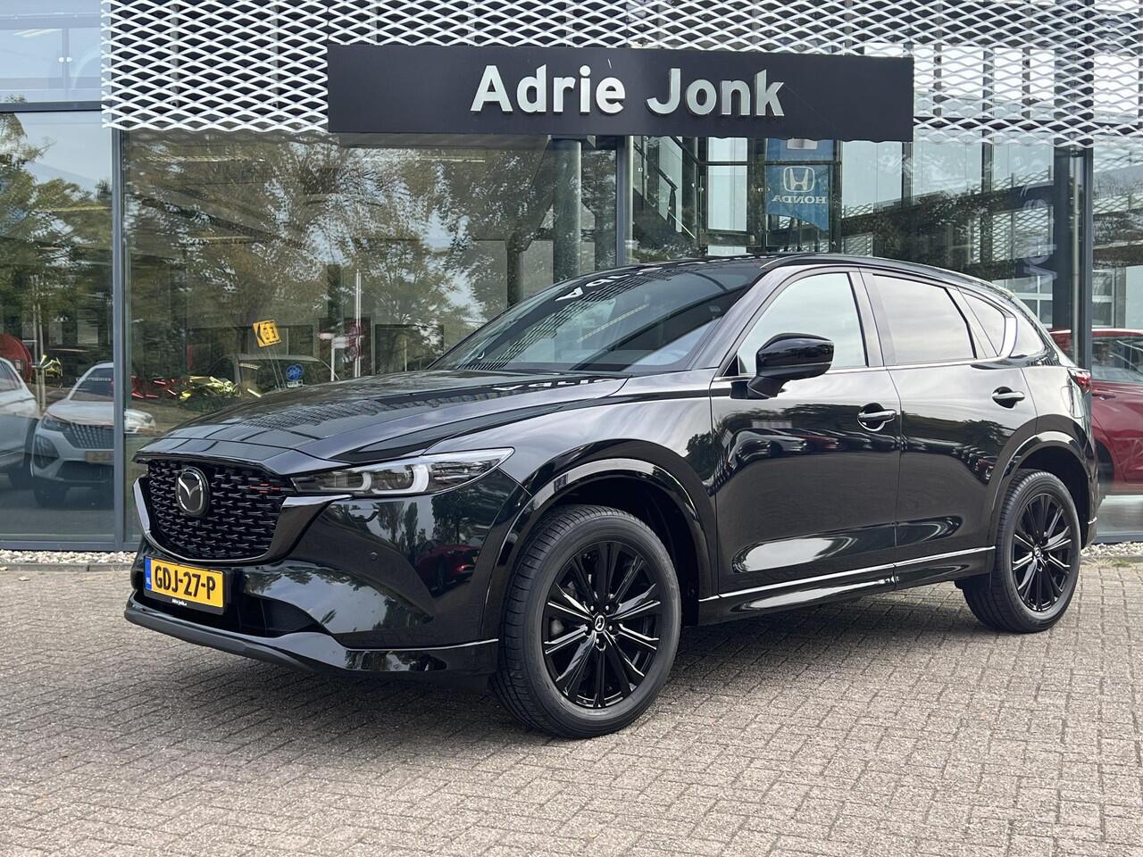 Mazda CX-5 2.0 e-SkyActiv-G M Hybrid 165 Homura AUTOMAAT | COMFORT PACK | ELEKTR.ACHTEKLEP | ELEKTR. STOELEN | 360° GRADEN CAMERA | STOEL- EN STUURVERWARMING | STOELVENTILATIE | LEDER | BOSE AUDIO |PARKEERSENSOREN V+A | NED. AUTO |
