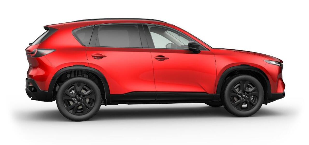 Mazda CX-5 2.5 E-SKYACTIV G 141 M AUTOMAAT HYBRID Homura LEDER INTERIEUR | 19 INCH LMV | LED | BOSE 6 JAAR GARANTIE!NAVI | APPLE CARPLAY / ANDROID 15,6 INCH MAZDA CONNECT-SCHERM