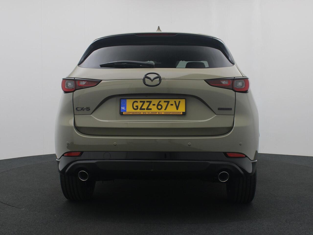 Mazda CX-5 2.0 e-SkyActiv-G Homura automaat met Black Comfort Pack en Sunroof | demo voordeel