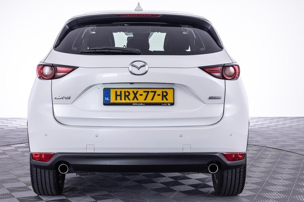 Mazda CX-5 2.5 SkyActiv-G 194 Luxury | AUTOMAAT | APPLE CARPLAY | LEDER | HEAD UP | 360 CAMERA | BOSE AUDIO | HEAD UP | 19 INCH LM | STOELVENTILATIE VOOR |
