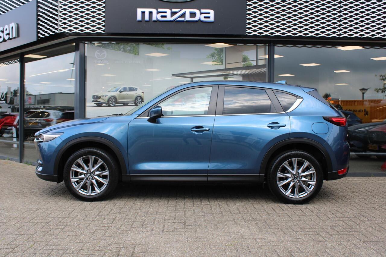 Mazda CX-5 2.0 SkyActiv-G 165 Comfort , Trekhaak, Navi, Cruise, 360 Camera, Stuur/Stoel Verwarming, Apple Carplay, Android Auto, Clima, LMV 19 Inch, PDC, LKA, HUD, Bluetooth