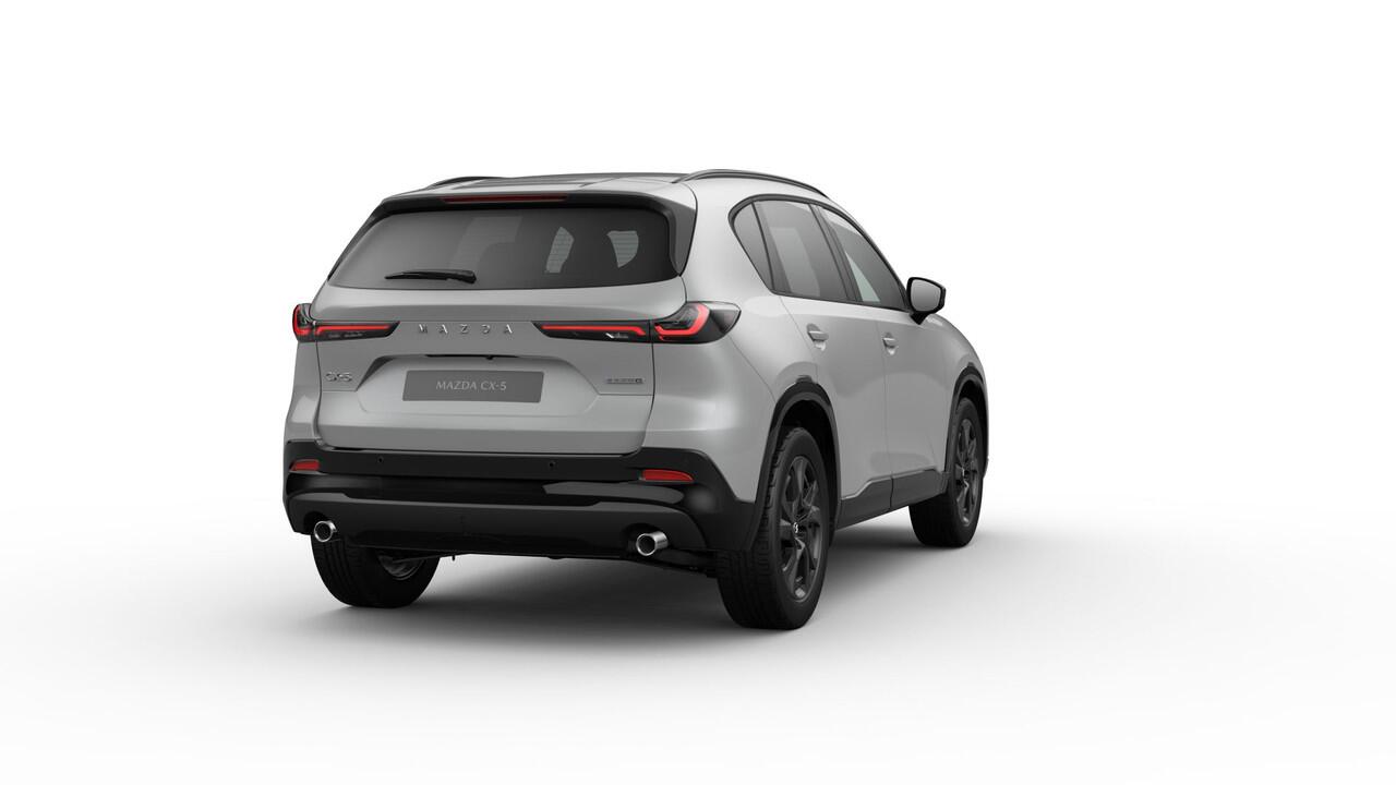 Mazda CX-5 Homura - Zwart lederen interieur | 19-inch lichtmetalen velgen, Black | Alarmsysteem | Automatisch dimmende binnenspiegel met randloos design