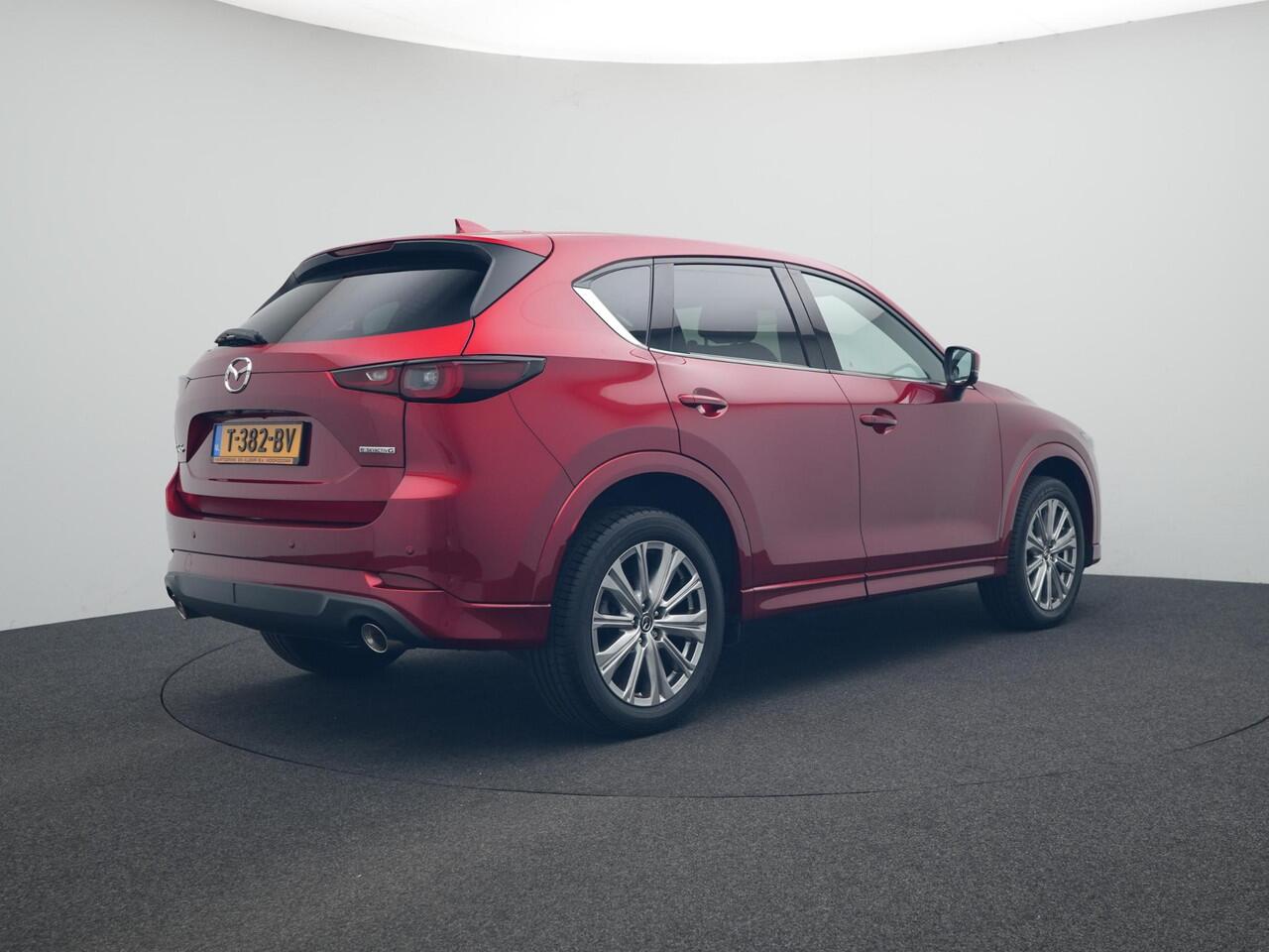 Mazda CX-5 2.0 e-SkyActiv-G Takumi automaat met Sunroof en klasse III alarmsysteem : dealer onderhouden