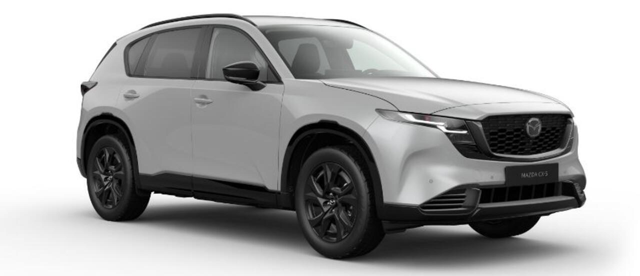 Mazda CX-5 2.5 E-SKYACTIV G 141 M AUTOMAAT HYBRID Homura LEDER INTERIEUR | 19 INCH LMV | LED | BOSE | 6 JAAR GARANTIE! NAVI | APPLE CARPLAY / ANDROID 15,6 INCH MAZDA CONNECT-SCHERM