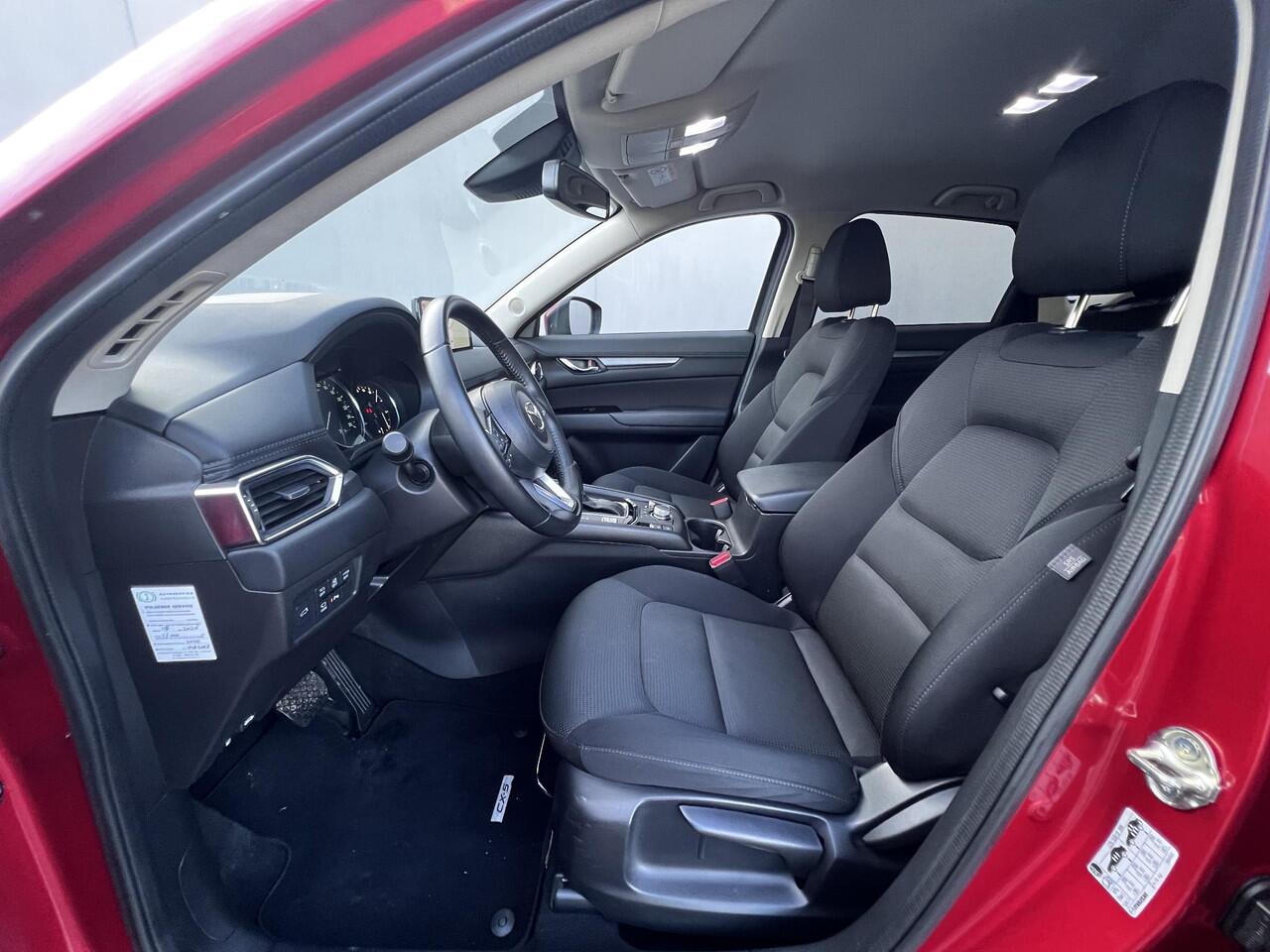 Mazda CX-5 2.0 e-SkyActiv-G M Hybrid 165 Advantage / Fabrieksgarantie tot 07-2026 / Trekhaak (2000KG) / Navigatie / Camera 360° / HUD / Elektrische klep / Apple Carplay Android / 19" wielen + All Season banden /